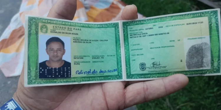 Foto: Divulgação / Internet. A vítima foi identificada como Edinaldo da Silva Souza, conhecido na cidade de Anajás como “Pestinha”.